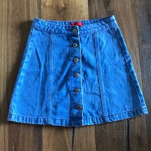Signature denim skirt